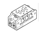 FESTO費(fèi)斯托氣路板底座，NAW-1/4-01-VDMA