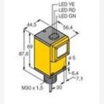 HJG圖爾克激光傳感器，NI20U-EM30-VN4X