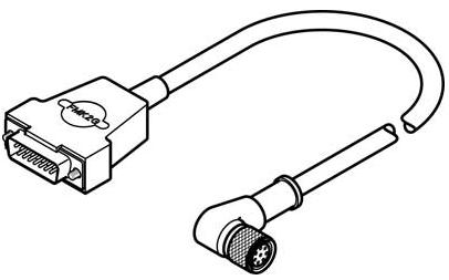 FESTO費(fèi)斯托編碼器電纜適合伺服馬達(dá)